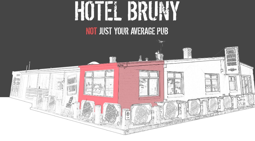 Hotel Bruny Artists Rendition